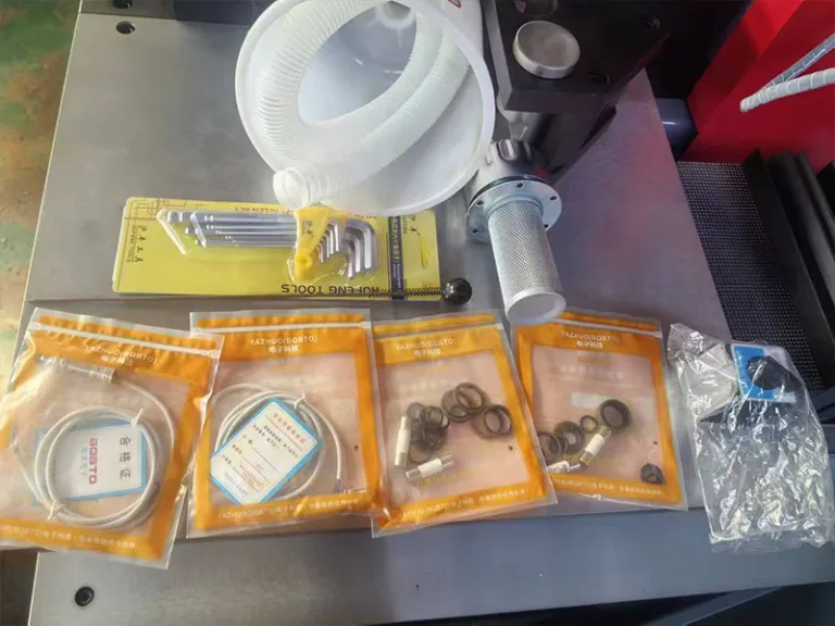 Busbar machine wearing parts list